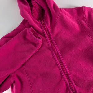 Tek Gear Women's L Large Reversible Hot Pink Sherpa Fleece‎ Jacket